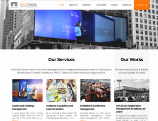hostindiaevents.com screenshot