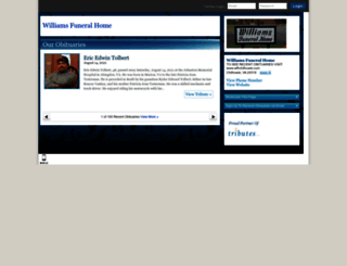 hosting-17997.tributes.com screenshot
