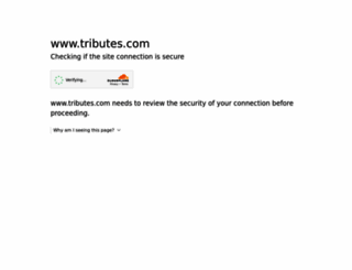 hosting-25037.tributes.com screenshot