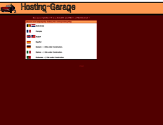 hosting-garage.com screenshot