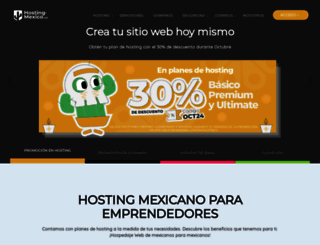 hosting-mexico.com screenshot