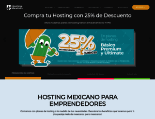hosting-mexico.net screenshot