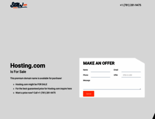 hosting.com screenshot