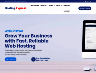 hosting.express screenshot