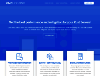 hosting.gmchosting.com screenshot
