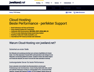 hosting.jweiland.net screenshot
