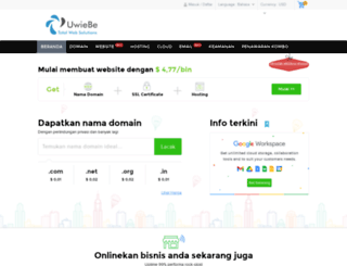 hosting.uwiebe.com screenshot