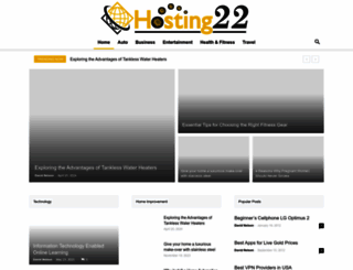 hosting22.com screenshot