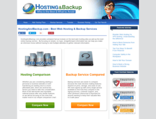 hostingandbackup.com screenshot