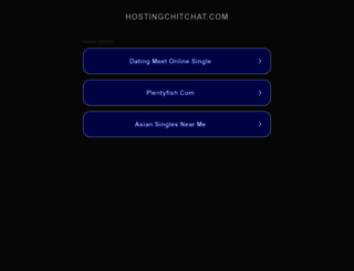 hostingchitchat.com screenshot