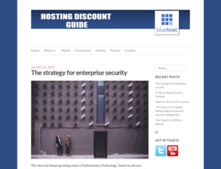 hostingdiscountguide.com screenshot