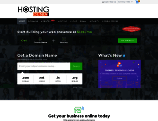 hostingdunia.com screenshot