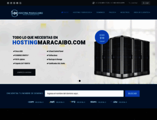 hostingmaracaibo.com screenshot