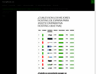 hostingmundo.com screenshot