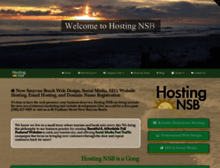 hostingnsb.com screenshot