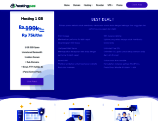 hostingpas.com screenshot
