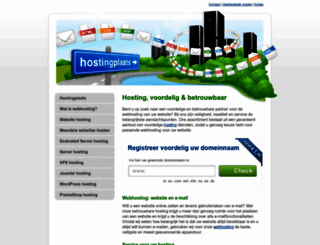 hostingplaats.nl screenshot