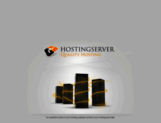 hostingserver.nl screenshot