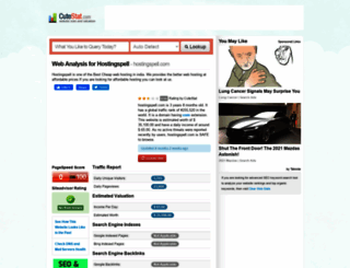 hostingspell.com.cutestat.com screenshot