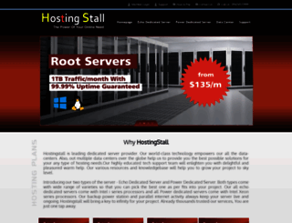 hostingstall.com screenshot