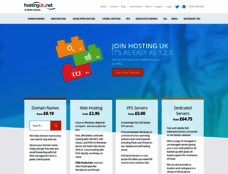 hostingsuk.com screenshot