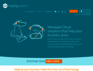 hostingsystems.co.uk screenshot