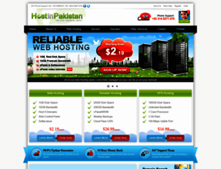 hostinpakistan.com screenshot
