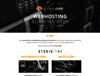hostinx.com screenshot