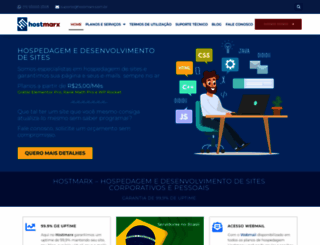 hostmarx.com.br screenshot