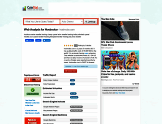 hostmobo.com.cutestat.com screenshot