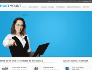 hostmount.net screenshot