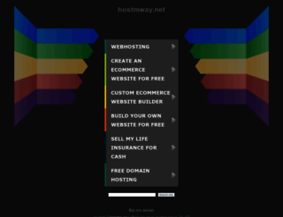 hostmway.net screenshot