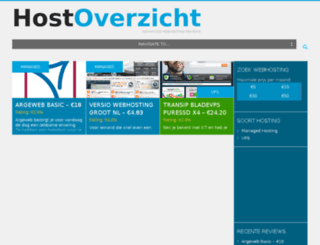 hostoverzicht.nl screenshot