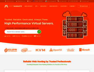 hostpace.com screenshot