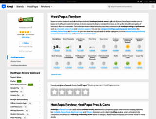 hostpapa.knoji.com screenshot
