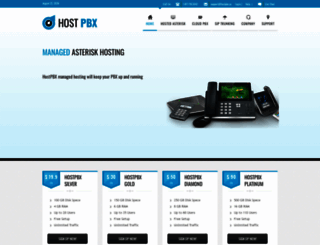 hostpbx.us screenshot