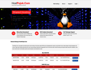 hostpojok.com screenshot