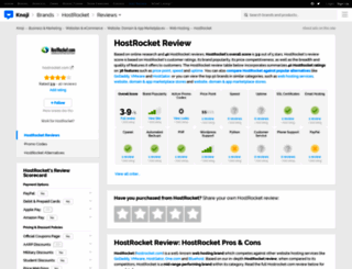 hostrocket.knoji.com screenshot