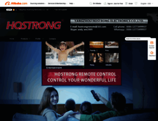 hostrong.en.alibaba.com screenshot