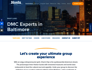 hostsbaltimore.com screenshot