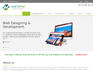 hostspaz.com screenshot