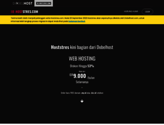 hoststres.com screenshot