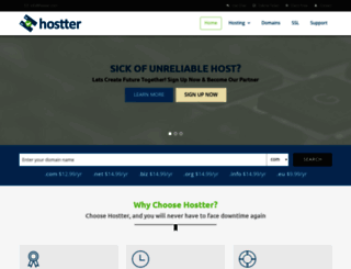 hostter.com screenshot