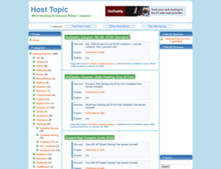 hosttopic.com screenshot