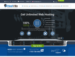 hostvilla.com screenshot