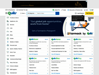hosur.quikr.com screenshot