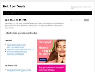 hot-spa-deals.com screenshot