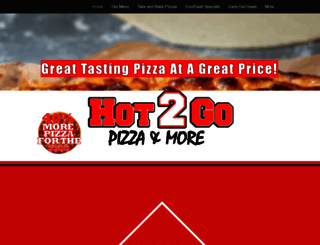 hot2gopizza.com screenshot