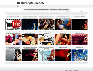 hotanimewallpaper.blogspot.com screenshot