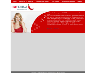 hotchilli.co.uk screenshot